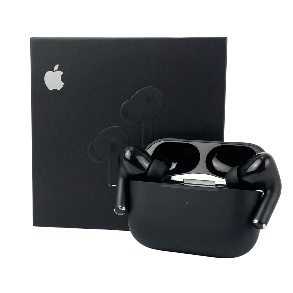 AirPods Pro 2 Black – Active Noise Cancellation (ANC & ENC) | Wireless Charging Support | Complete Bundle