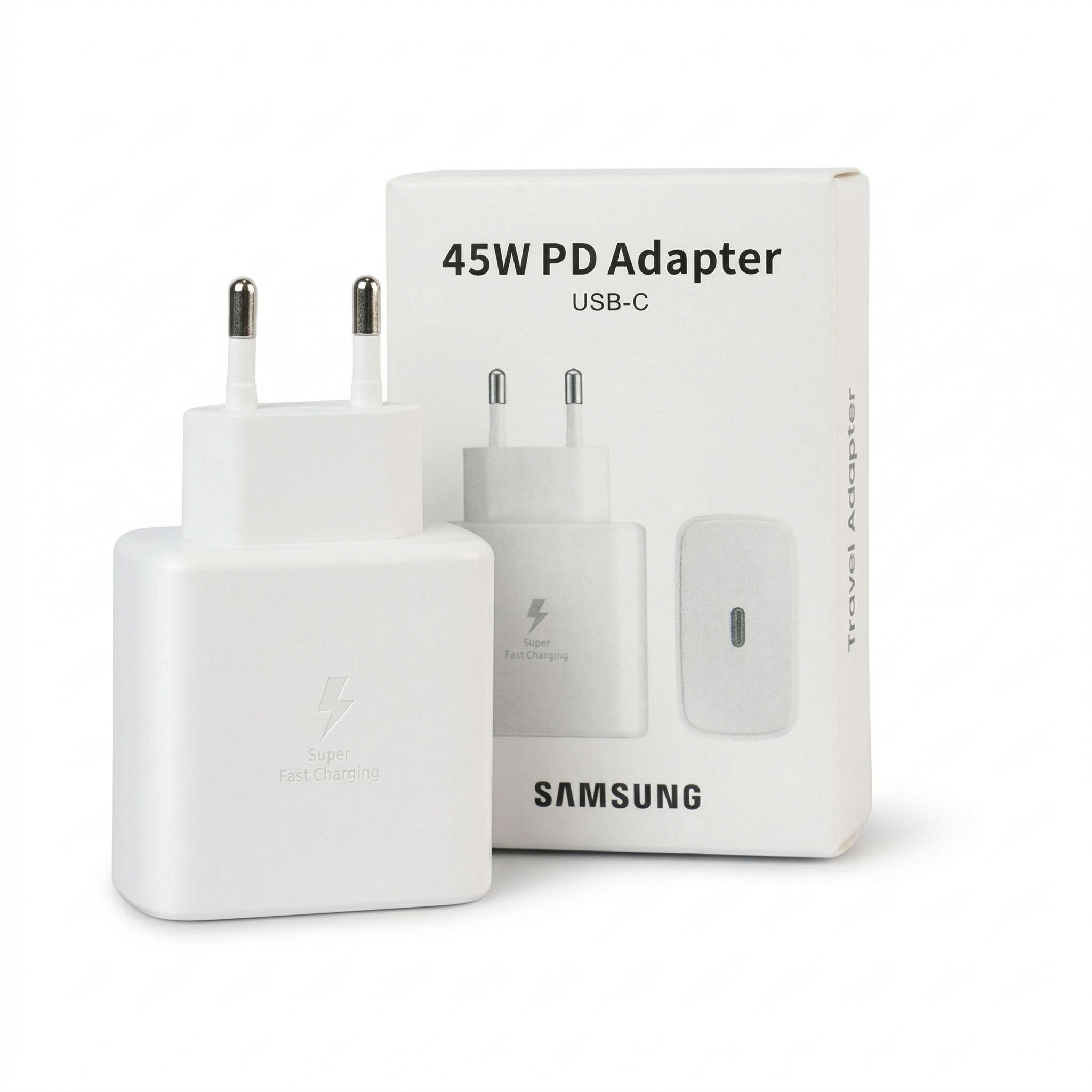 Samsung Official 45W Super Fast Charger – USB-C PD Adapter | Imported Original