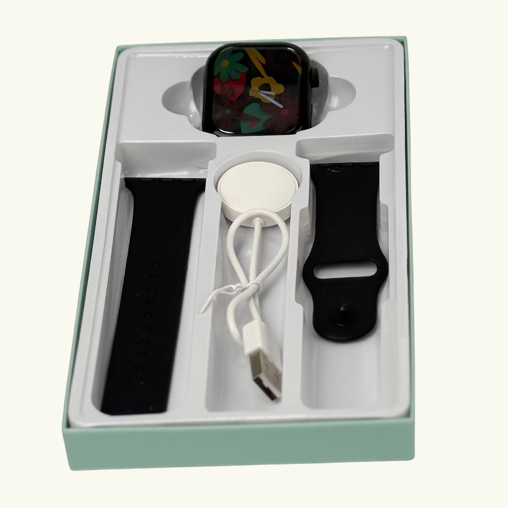 Series 11 Smart Watch (L-30) – HD Display, Fitness Tracking, Wireless Charging & Call Notifications