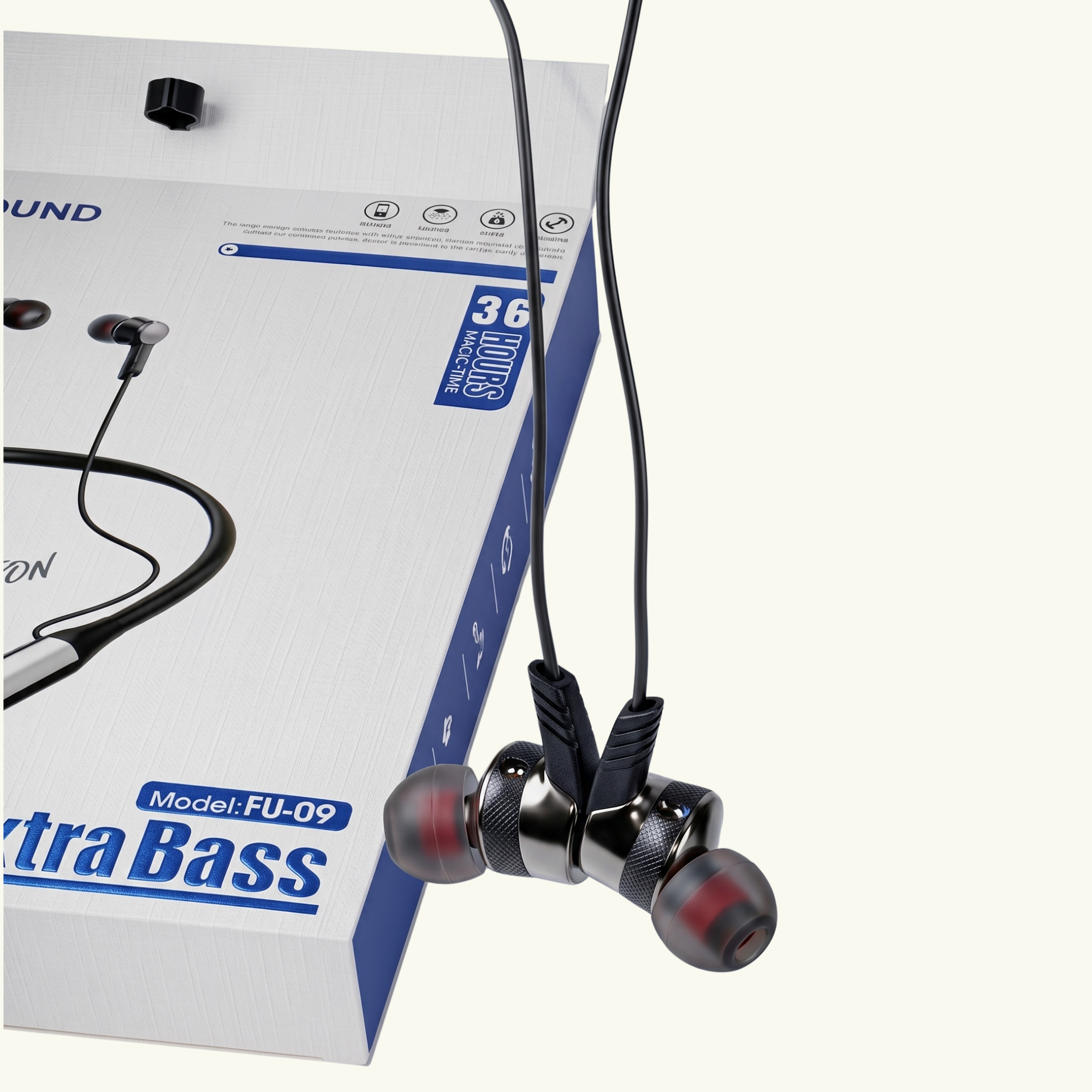 PUBG Gaming Neckband – Noise Cancellation, Deep Bass, Low Latency & Long Battery (Wireless Earphones)